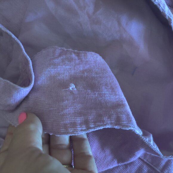 Lazy Oaf Esther Loves Oaf  Bunny corduroy overalls size 18 UK New oversized - Picture 4 of 5